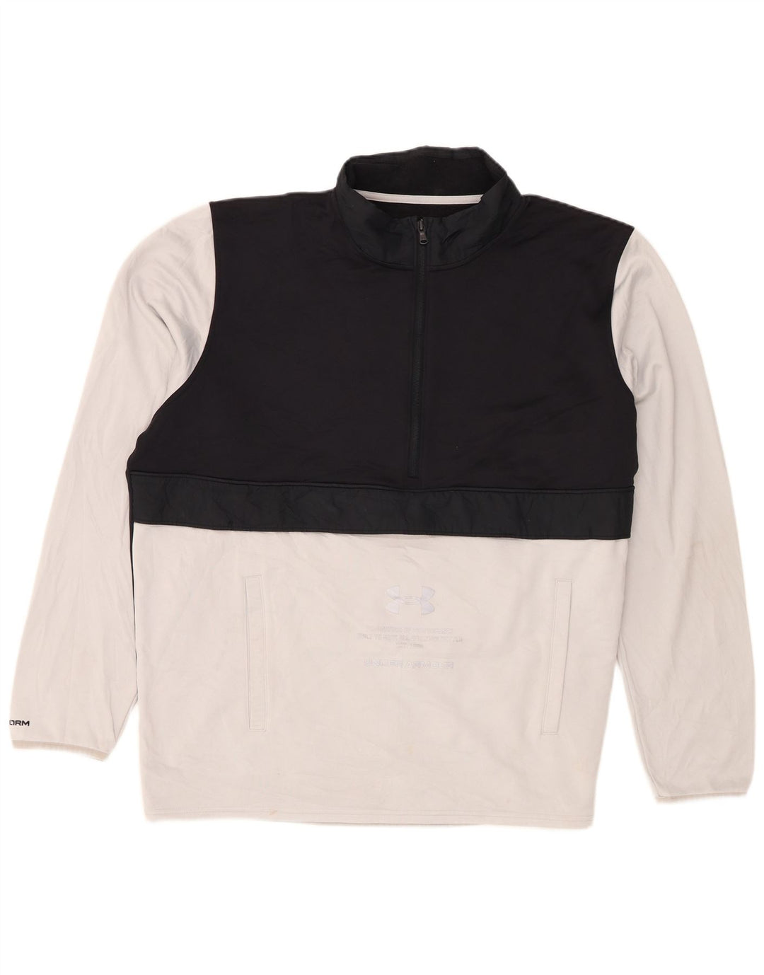 Under Armour Cold Gear Graphic Chándal Top Chaqueta para Hombre 2XL Negro