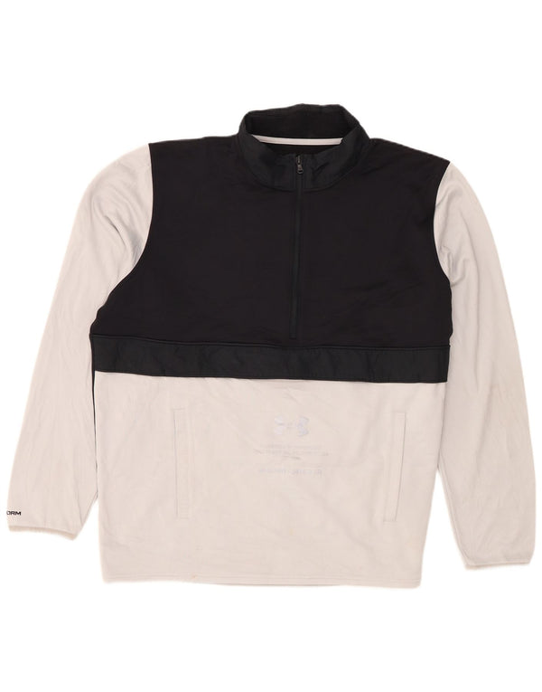 Under Armour Cold Gear Graphic Chándal Top Chaqueta para Hombre 2XL Negro