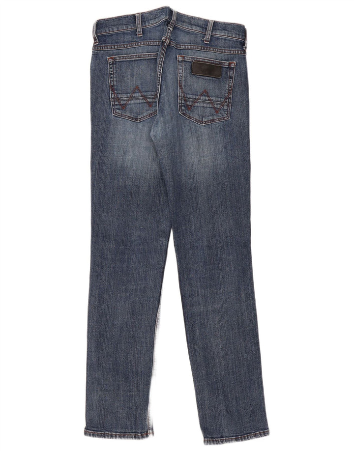 WRANGLER Vaqueros ajustados Greensboro para hombre W31 L32 Algodón azul
