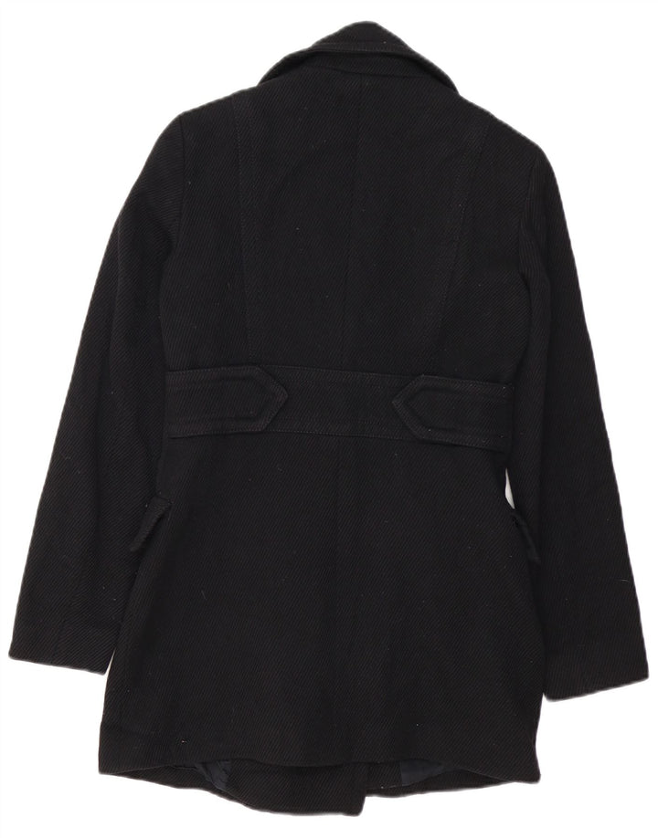 Massimo Dutti Chaqueta Blazer Cruzada Mujer EU 36 XS Negro Poliamida