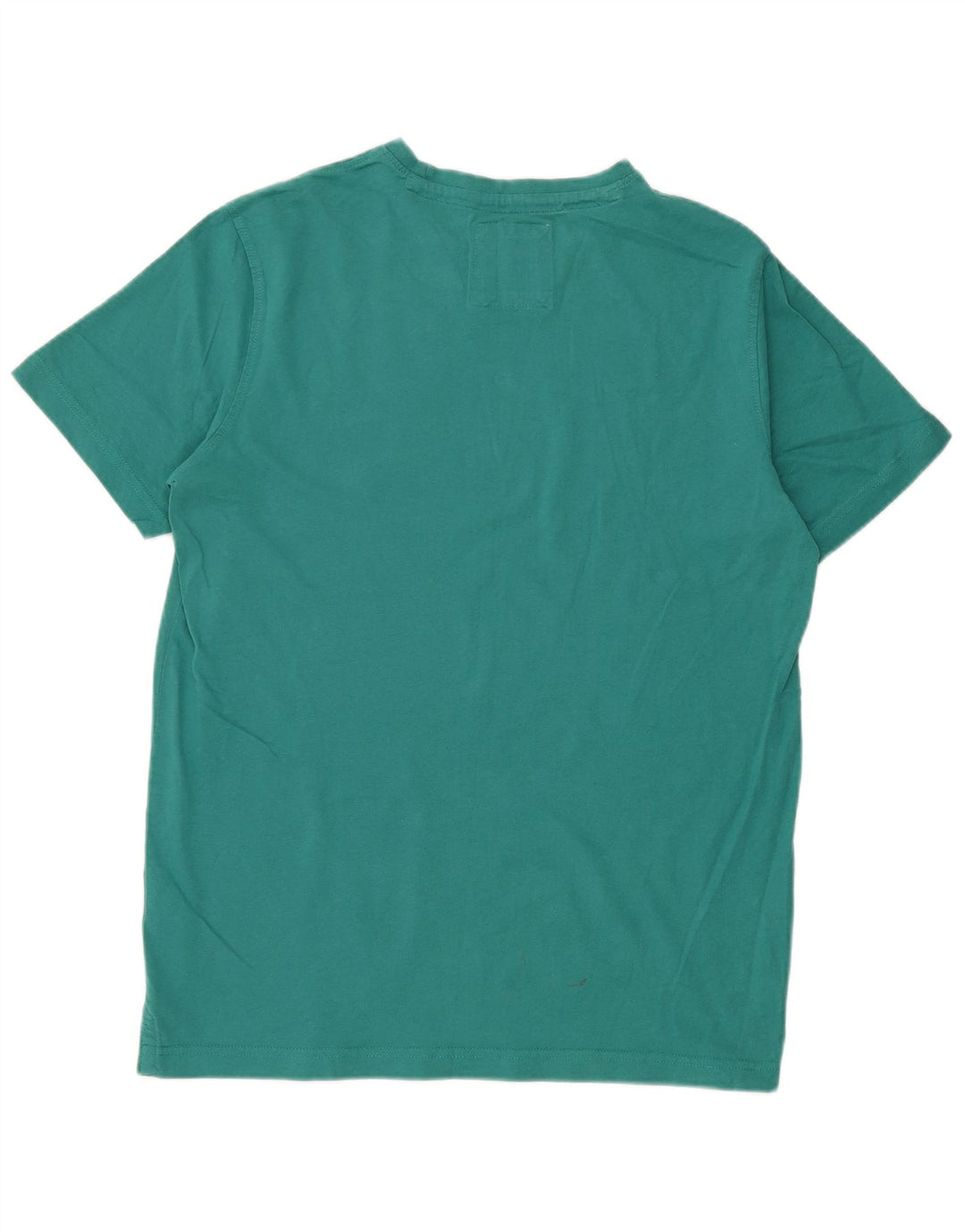 Crew Clothing Camiseta para hombre Top Algodón verde medio