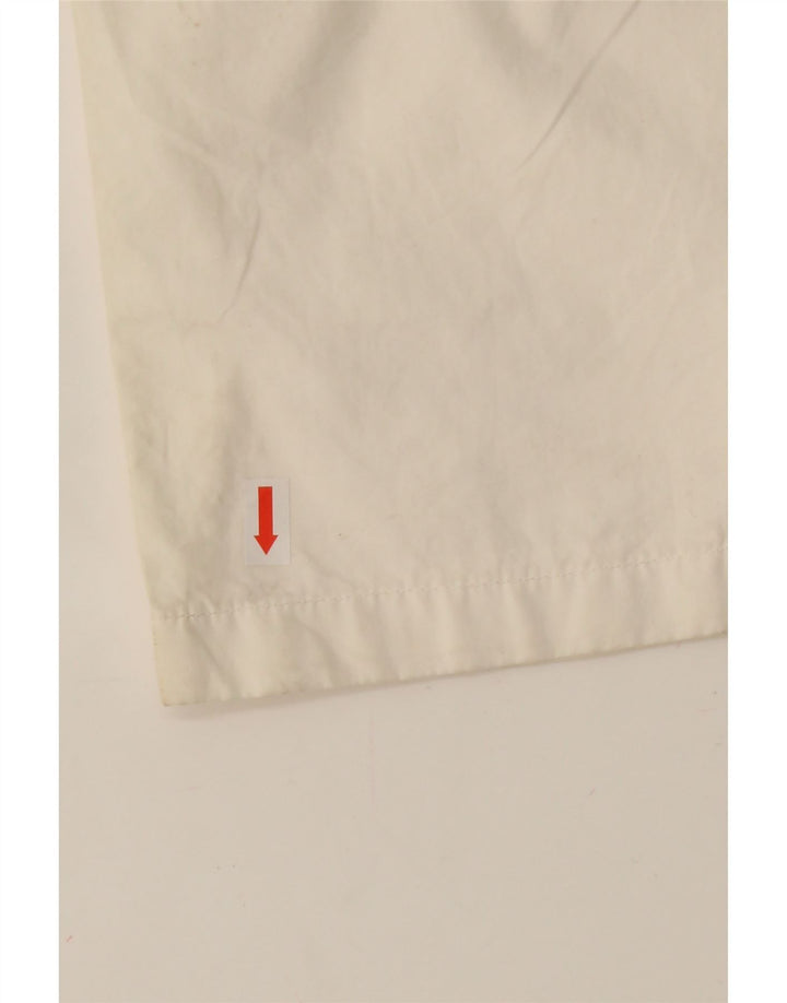 LACOSTE Womens Bootcut Cargo Trousers Size 42 Large W30 L35 White Cotton Vintage Lacoste and Second-Hand Lacoste from Messina Hembry 