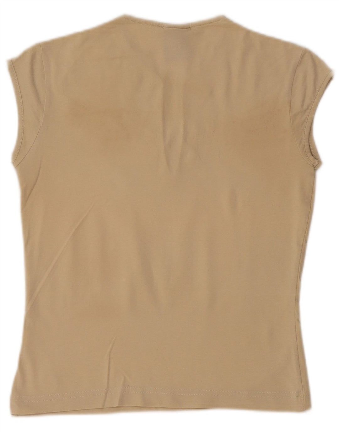 NIKE Camiseta corta para mujer UK 10/12 Medium Beige