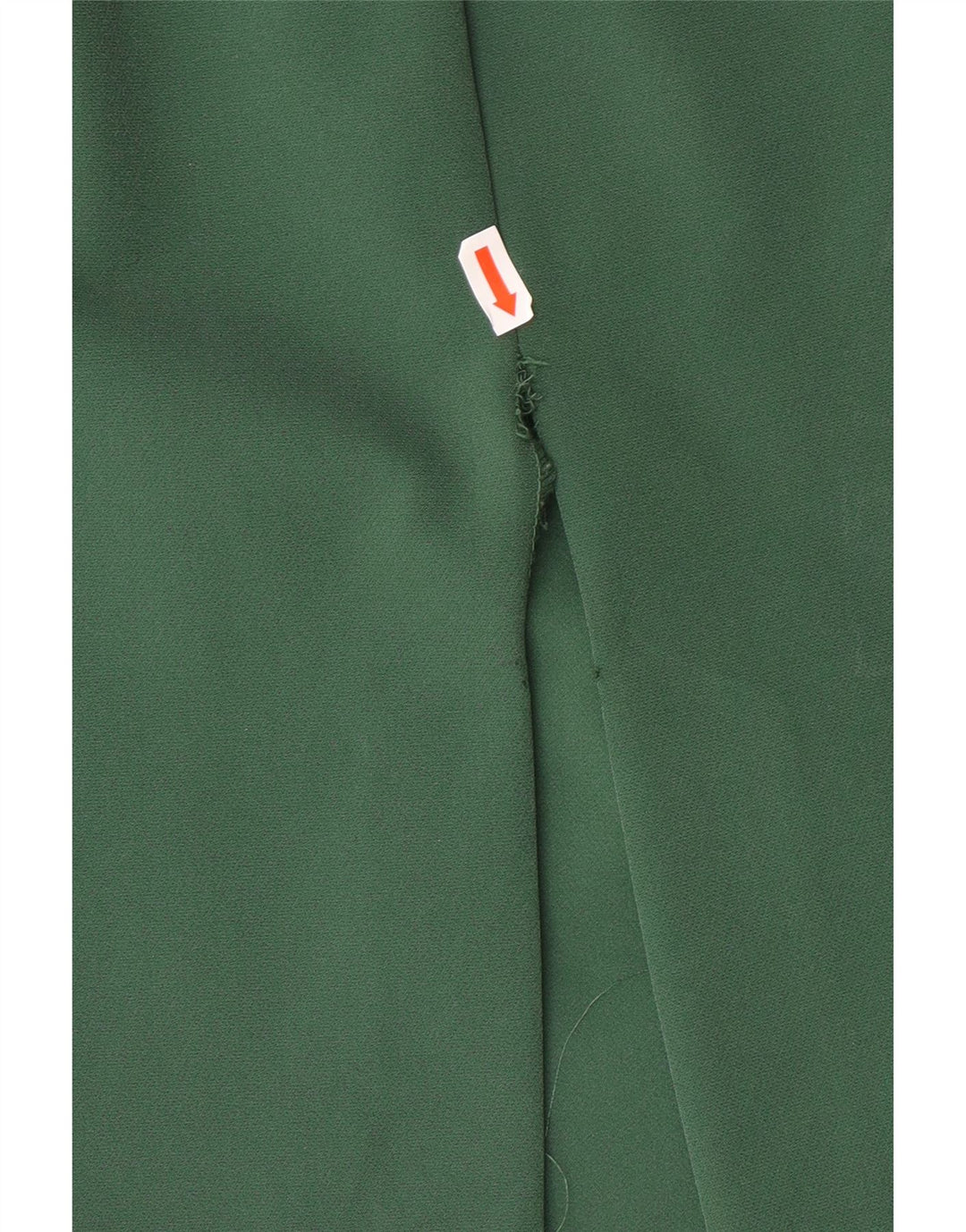 ZARA Mujer Falda Lápiz XS W24 Nylon Verde