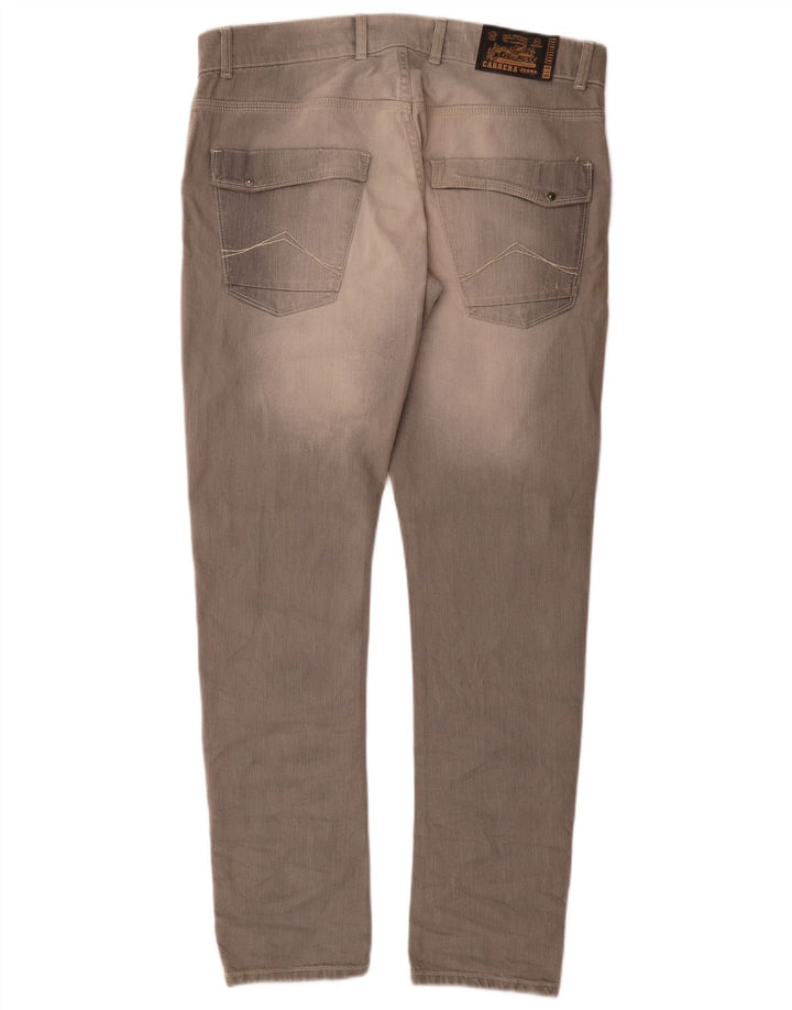 Carrera Mens 717 Slim Jeans W38 L33 Algodón Gris