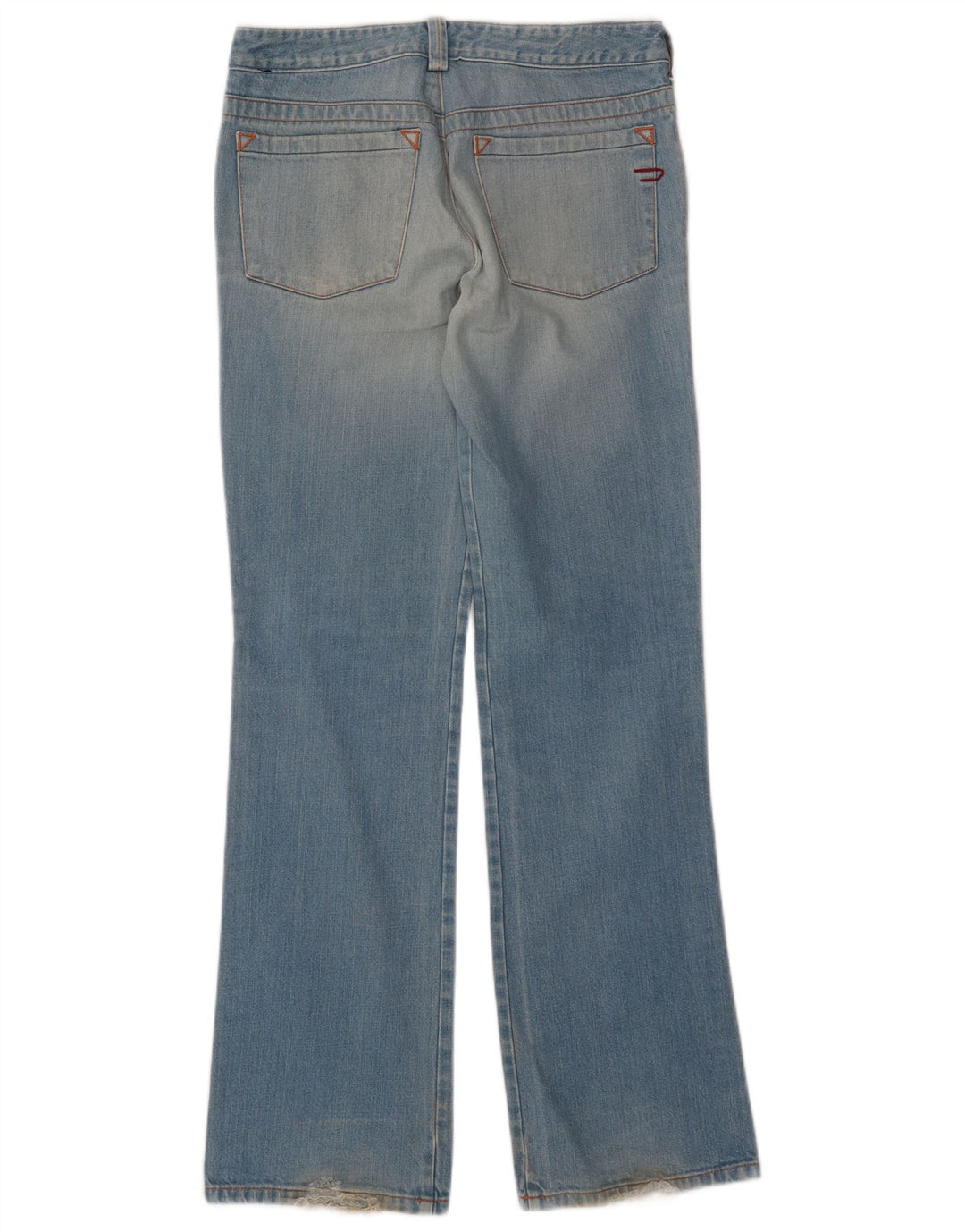 Vaqueros Bootcut Mujer Diesel W32 L34 Algodón Azul