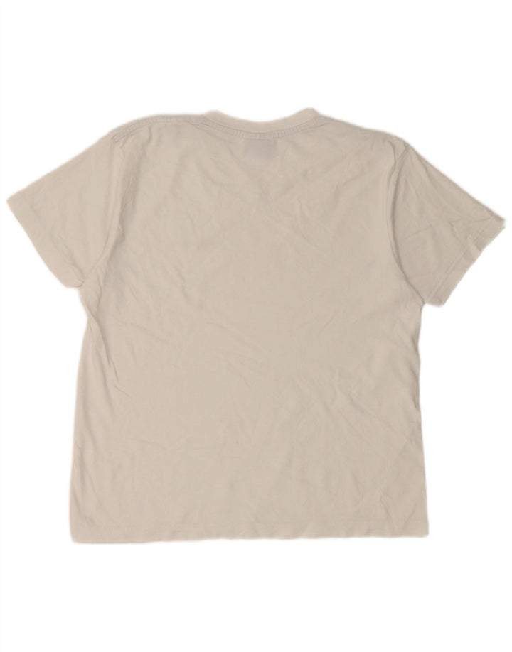 Champion Camiseta para hombre Top Small White