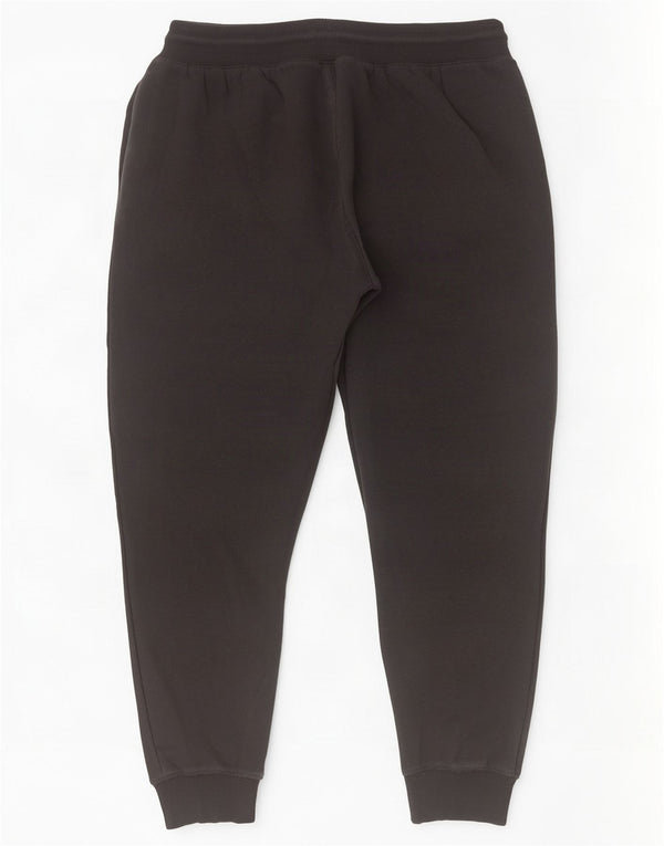 Ellesse Hombre Pantalones De Chándal Joggers XL Negro Algodón