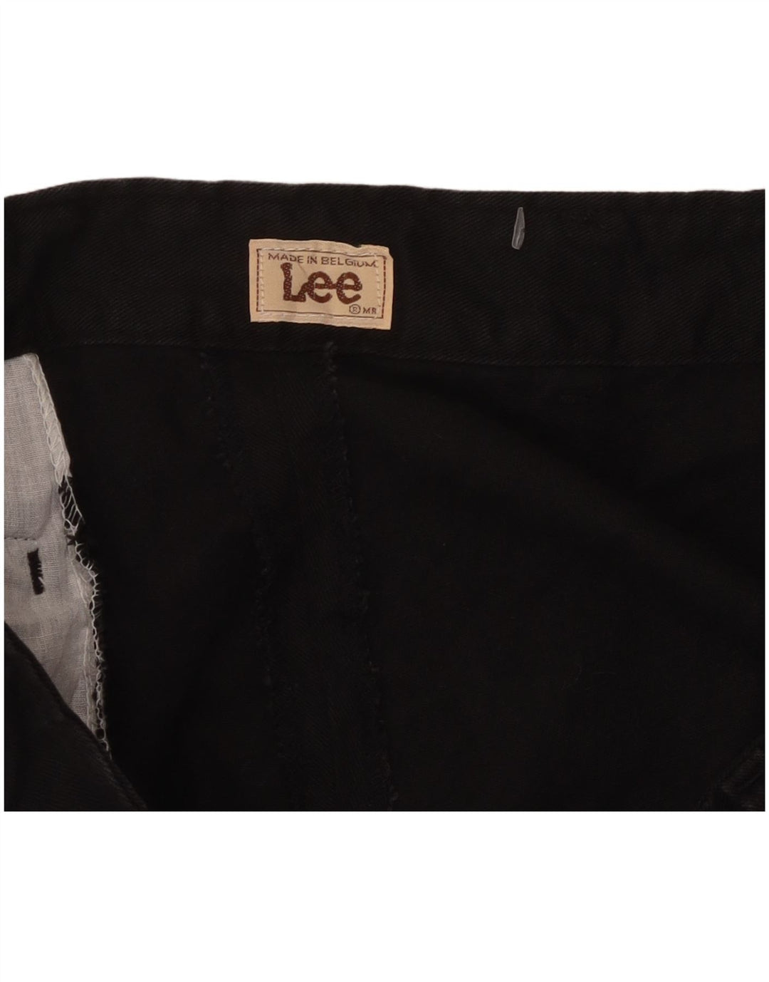 Pantalones chinos rectos LEE para hombre W34 L29 Black