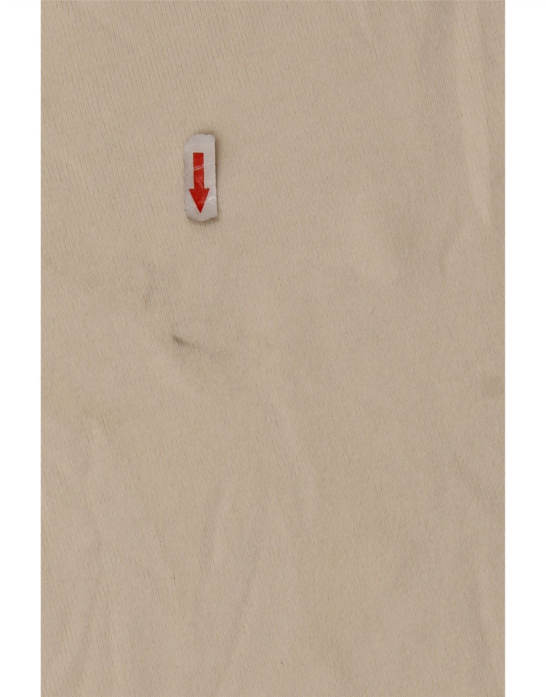 Zara Camiseta Extragrande para Mujer Top UK 44 Medium Off White Viscosa