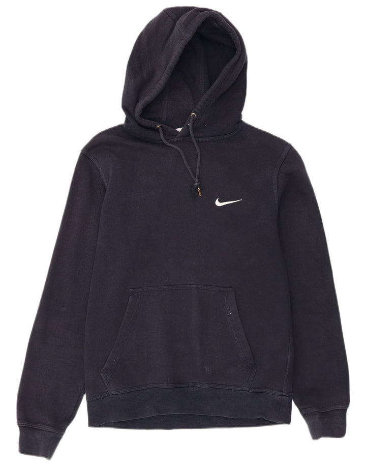 NIKE Hombre Sudadera con Capucha Jumper Small Azul Marino Algodón
