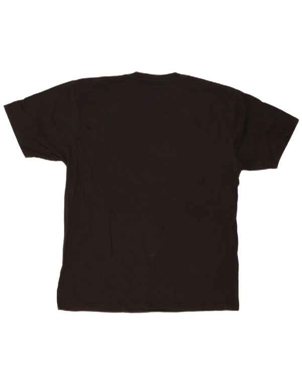 Vans Camiseta gráfica de corte clásico para hombre Top XL Algodón negro