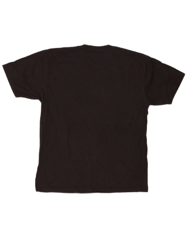 Vans Camiseta gráfica de corte clásico para hombre Top XL Algodón negro