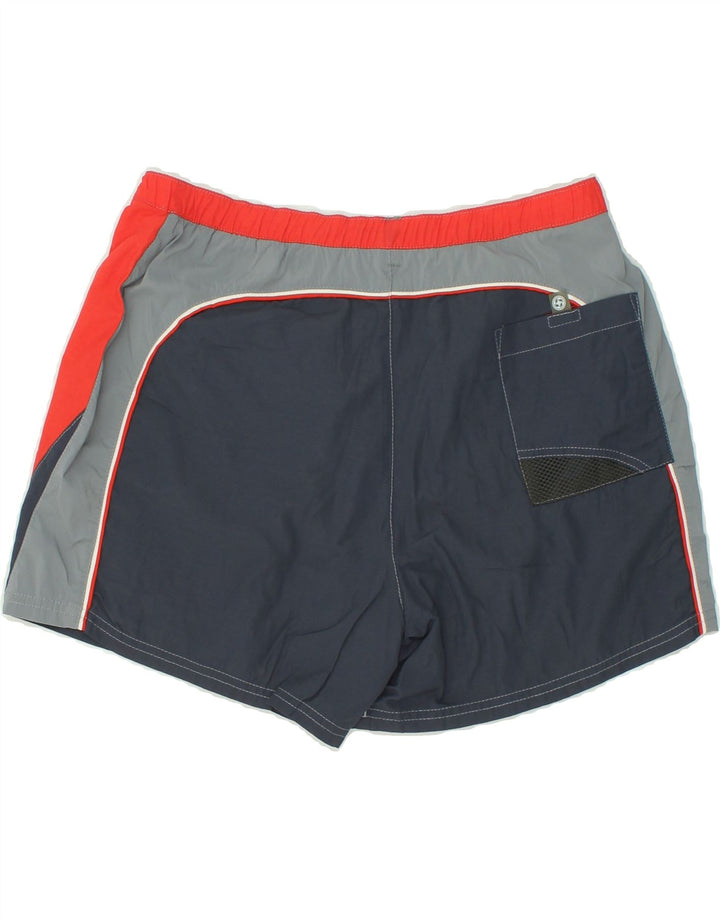 COLMAR Mens Sport Shorts Medium Red Colourblock Cotton Vintage Colmar and Second-Hand Colmar from Messina Hembry 