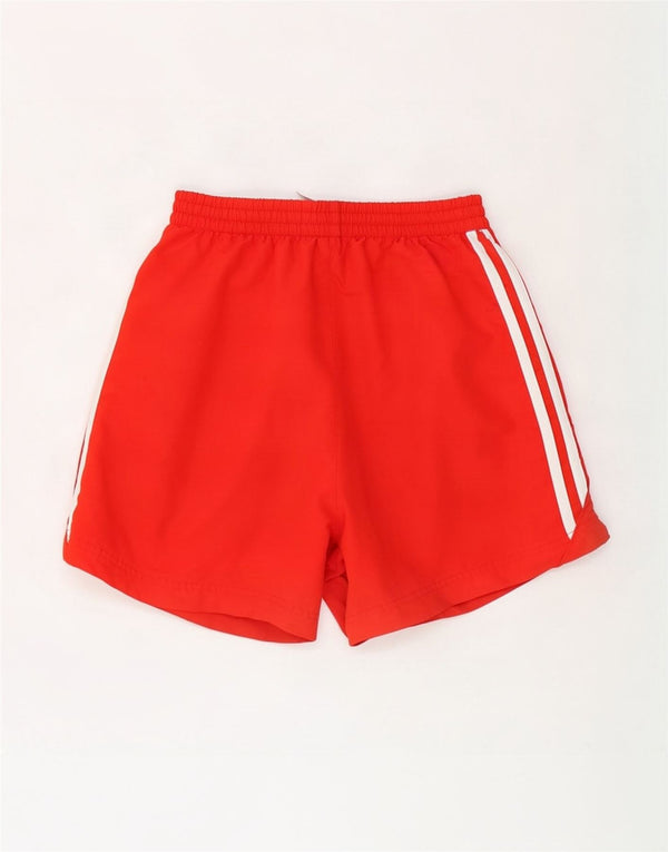 Pantalones Cortos Deportivos Adidas Hombre Poliéster Rojo Mediano
