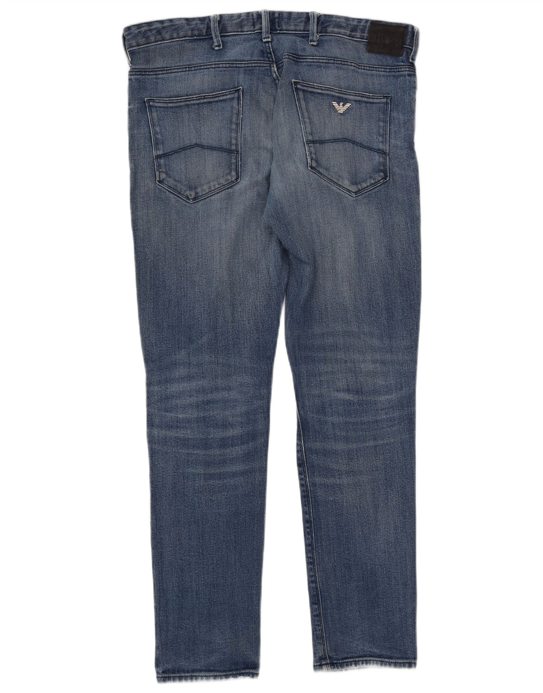 ARMANI Vaqueros Slim Hombre W34 L32 Algodón Azul