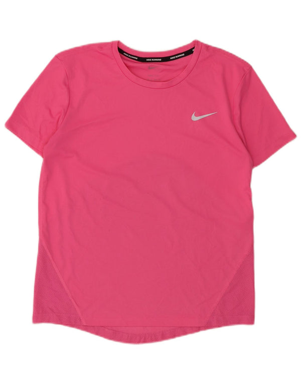 NIKE Camiseta Dri Fit para Mujer UK 6 XS Poliéster Rosa