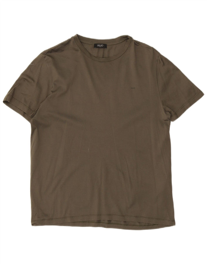 Camiseta Liu Jo Hombre Top Medium Caqui