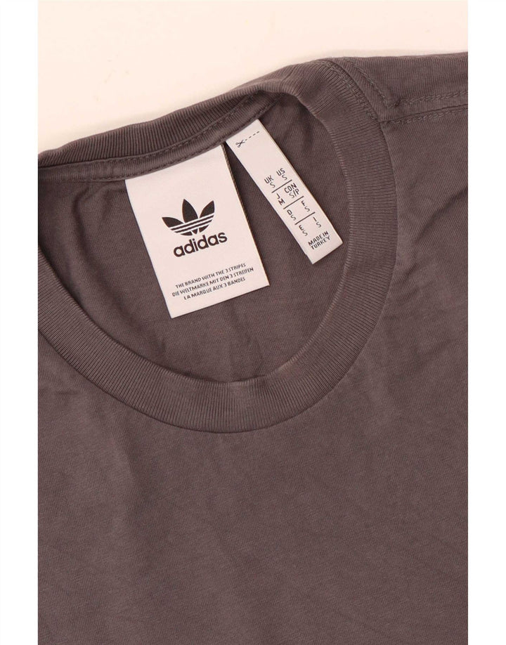 Camiseta Adidas Hombre Top Small Gris