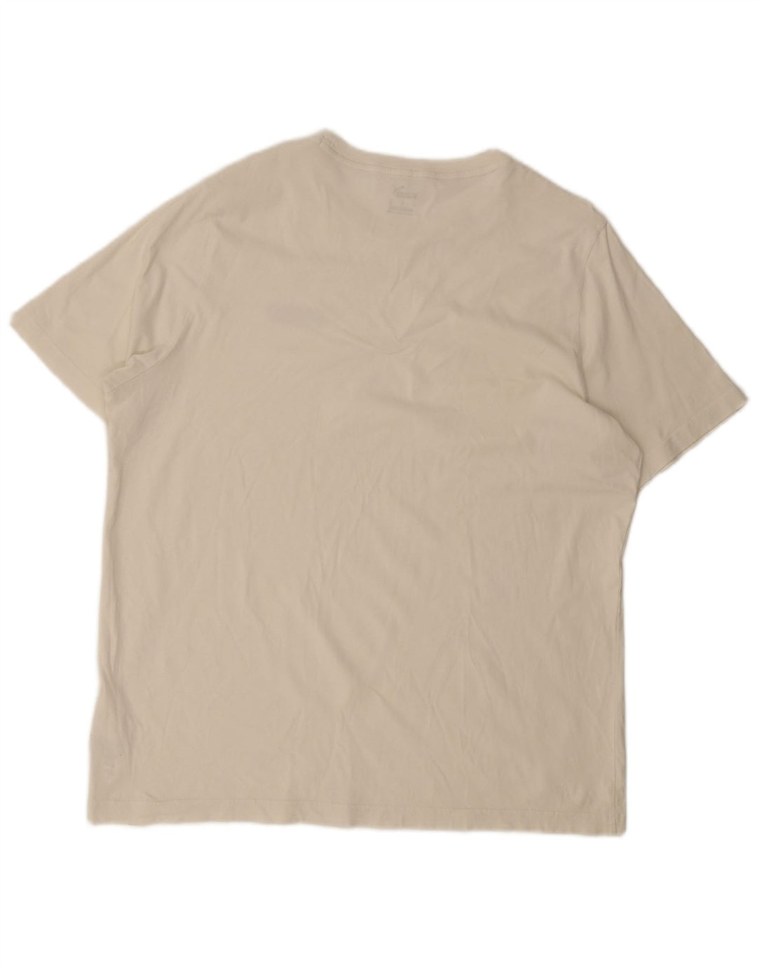 Camiseta Puma Hombre Top XL Algodón Blanco