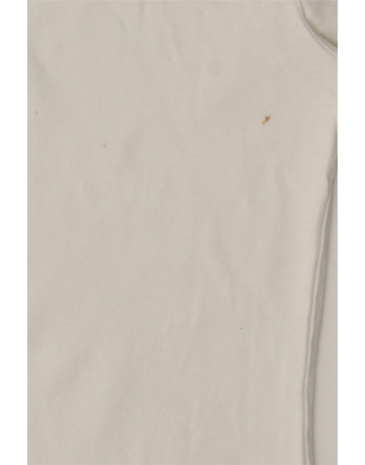 Tommy Hilfiger Camiseta para Mujer Top UK 8 Small White