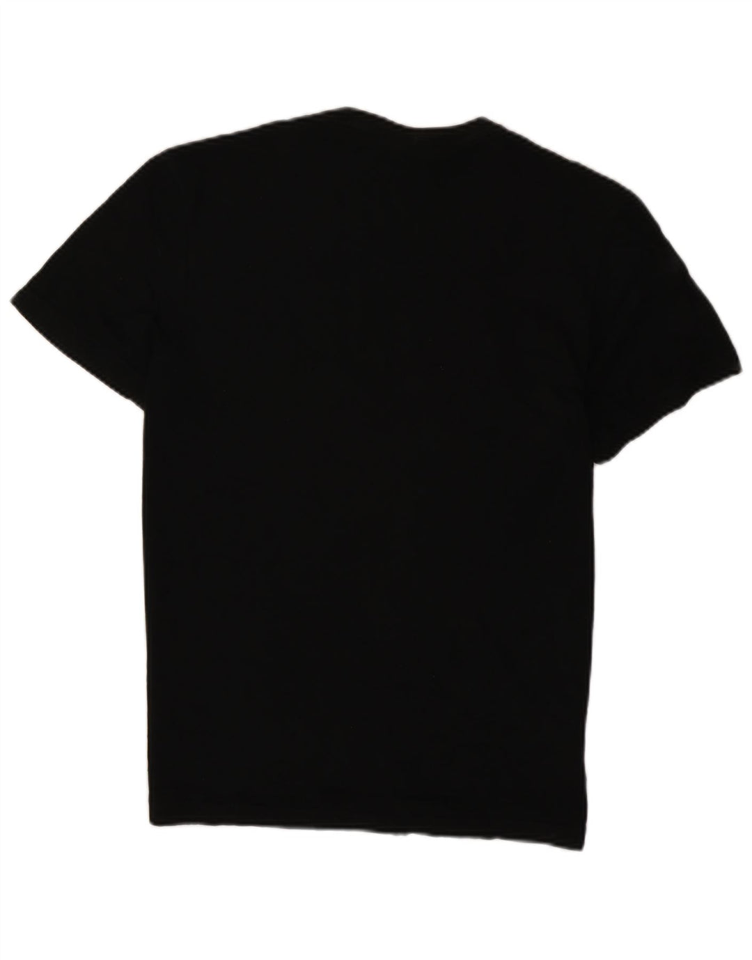 Lacoste Camiseta de corte regular para hombre talla 4 mediana algodón negro