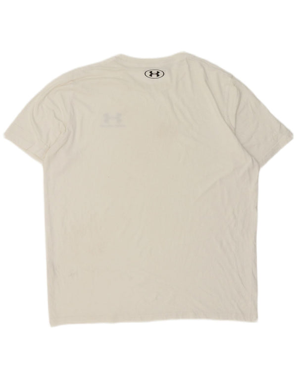 Under Armour - Camiseta para hombre, talla grande, color blanco