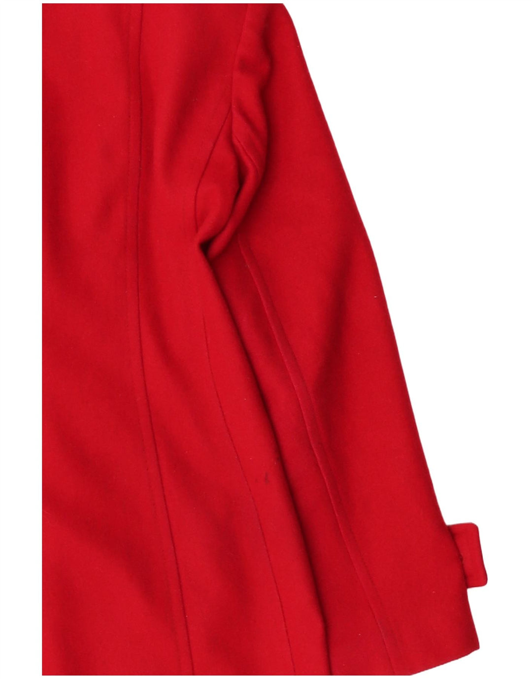 ANNE KLEIN Abrigo cruzado para mujer UK 10 Small Rojo