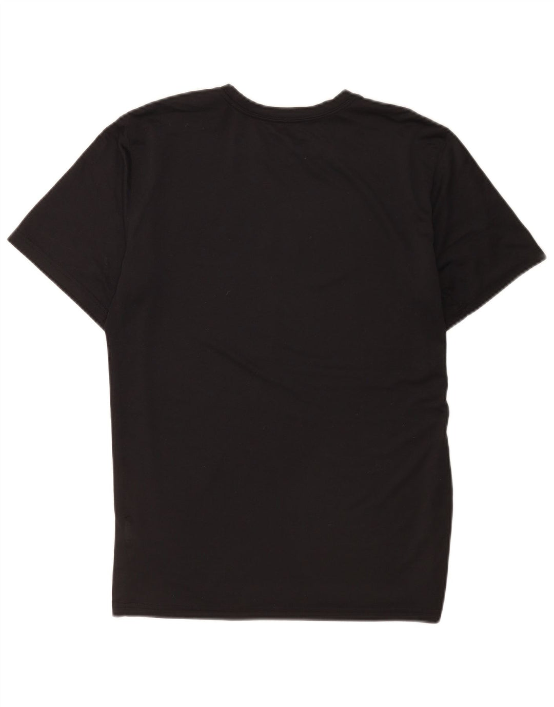 Nike Dri Fit Regular Graphic Camiseta para Mujer UK 40 Grande Poliéster Negro