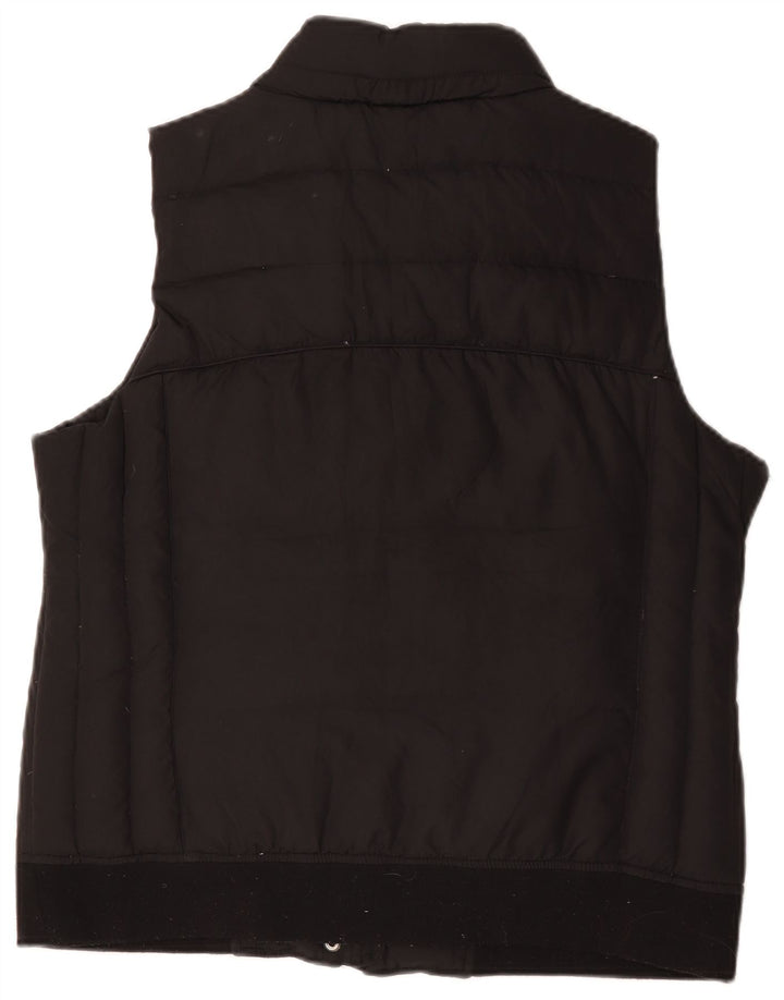 John Lewis Chaleco acolchado para mujer UK 46 Grande Poliéster negro