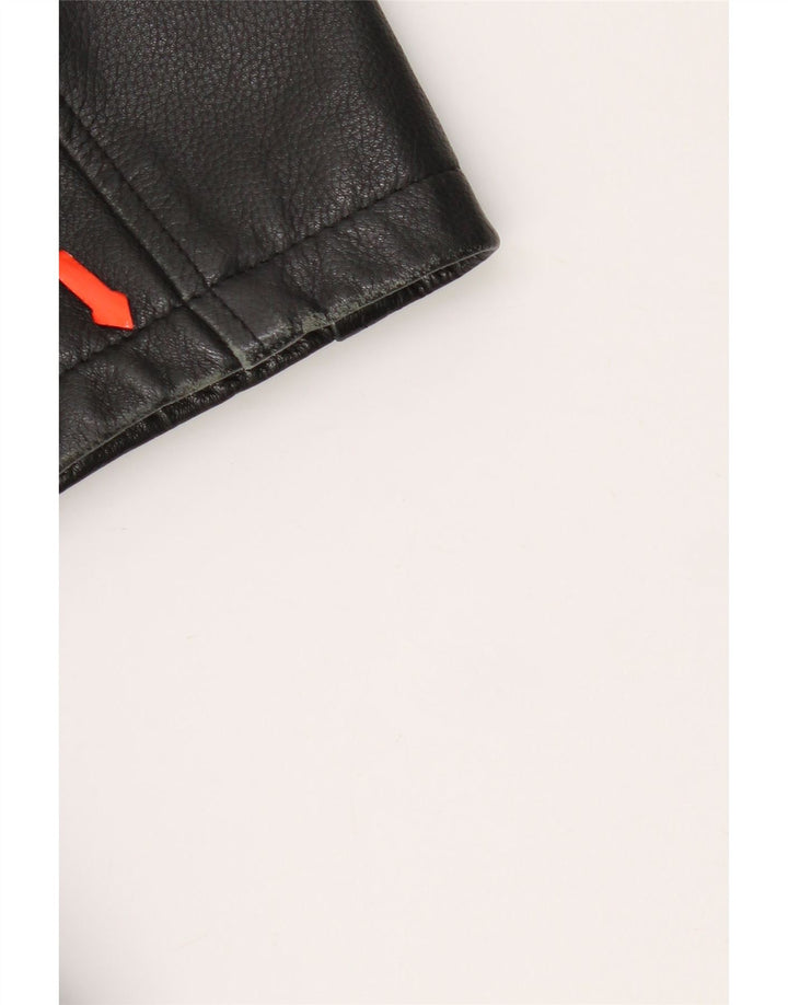 Conbipel Chaqueta de cuero para hombre IT 54 XL Cuero negro
