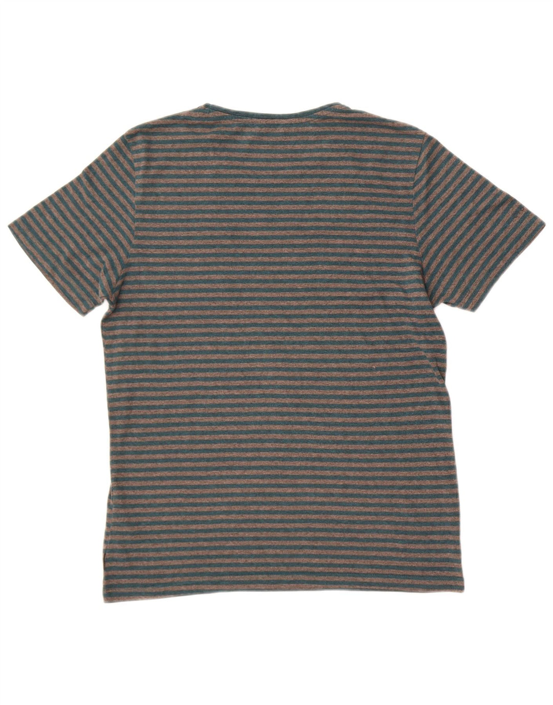 Jack & Jones Hombre Camiseta Top Algodón Rayas Gris Medio