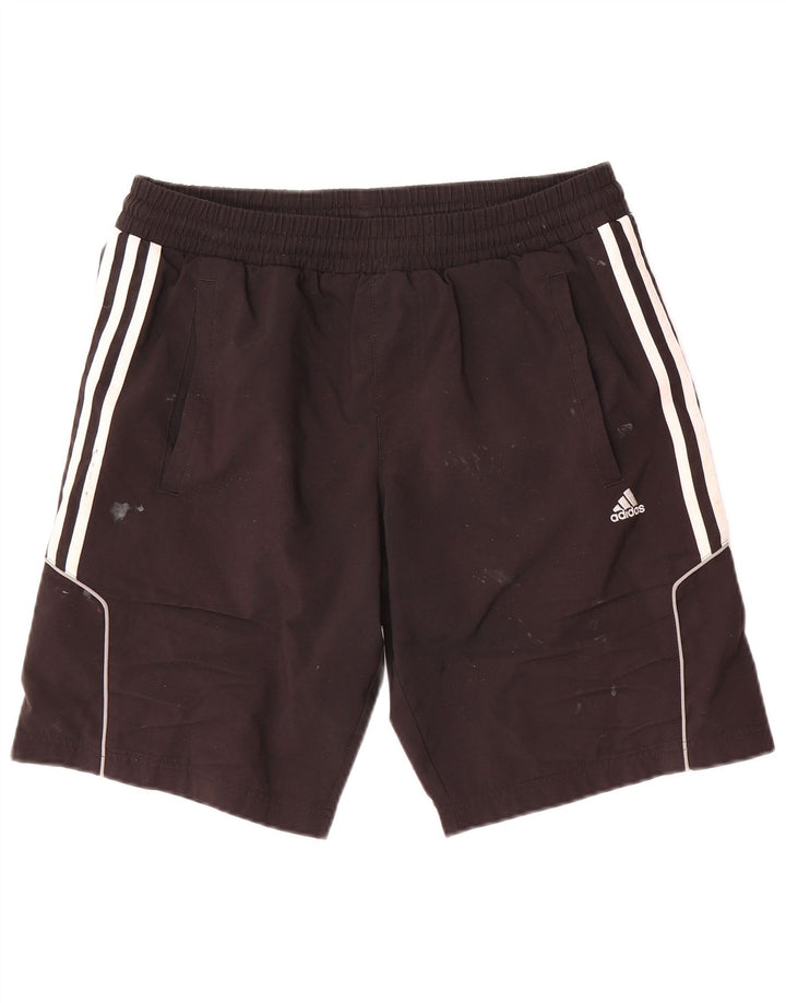 Adidas Mens Climalite Sport Shorts Pequeño Negro Poliéster