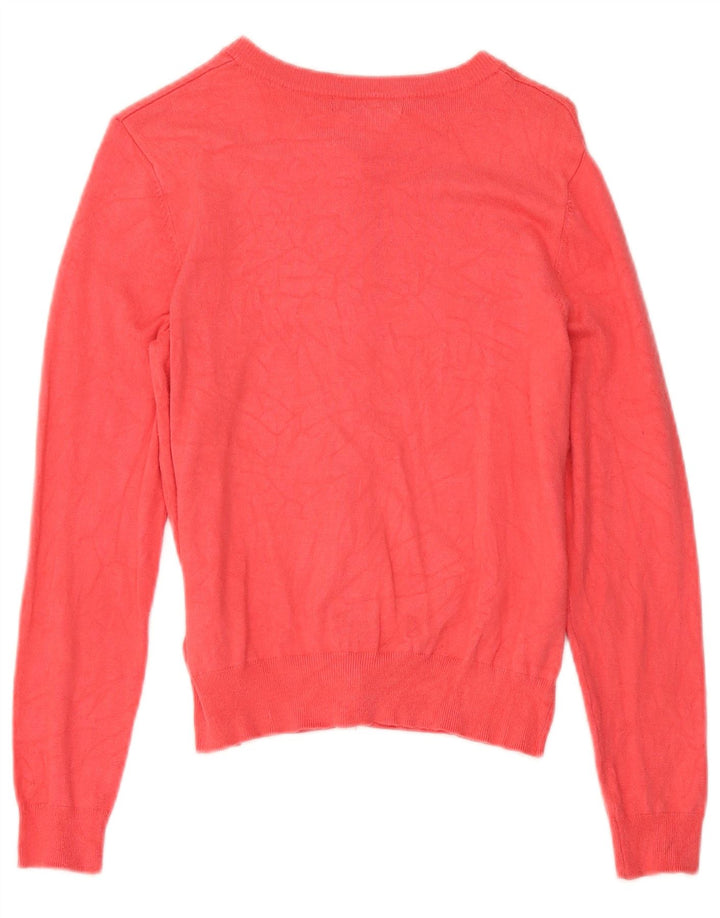 Marks & Spencer - Cárdigan corto para mujer, talla 40, viscosa rosa mediana