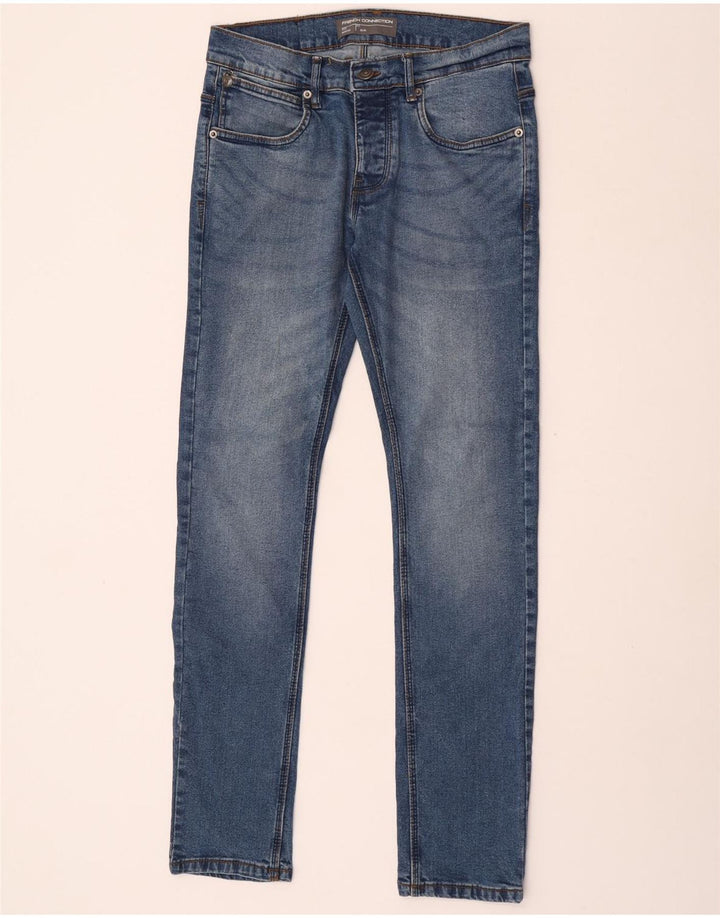 French Connection Vaqueros ajustados para hombre W30 L32 Algodón azul