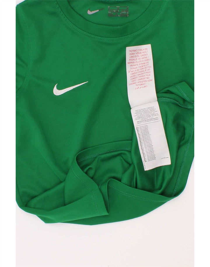 Nike Camiseta Niño Top 5-6 Años Verde Poliéster