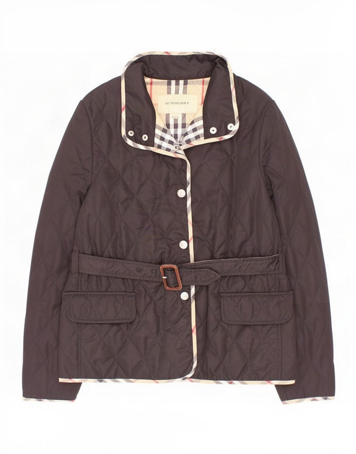 Burberry Chaqueta Acolchada Niña 11-12 Años Negro Poliéster