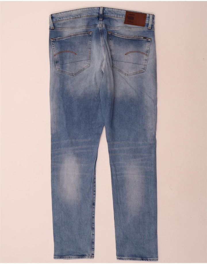 Vaqueros ajustados para hombre G-Star W36 L34 Algodón azul