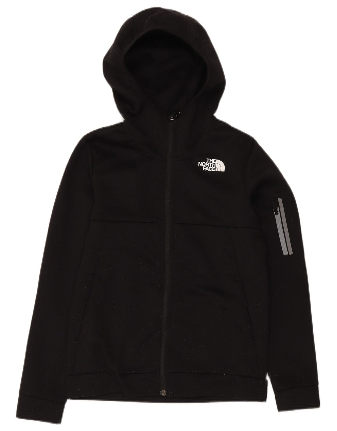 THE NORTH FACE Sudadera con capucha y cremallera para niño 14-15 años XL Negro Poliéster