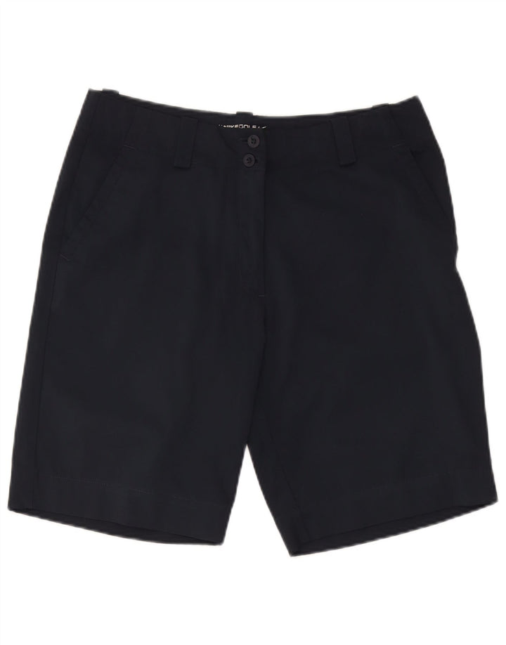 Nike Golf Chino Shorts para mujer UK 14 Medium W34 Azul marino Poliéster