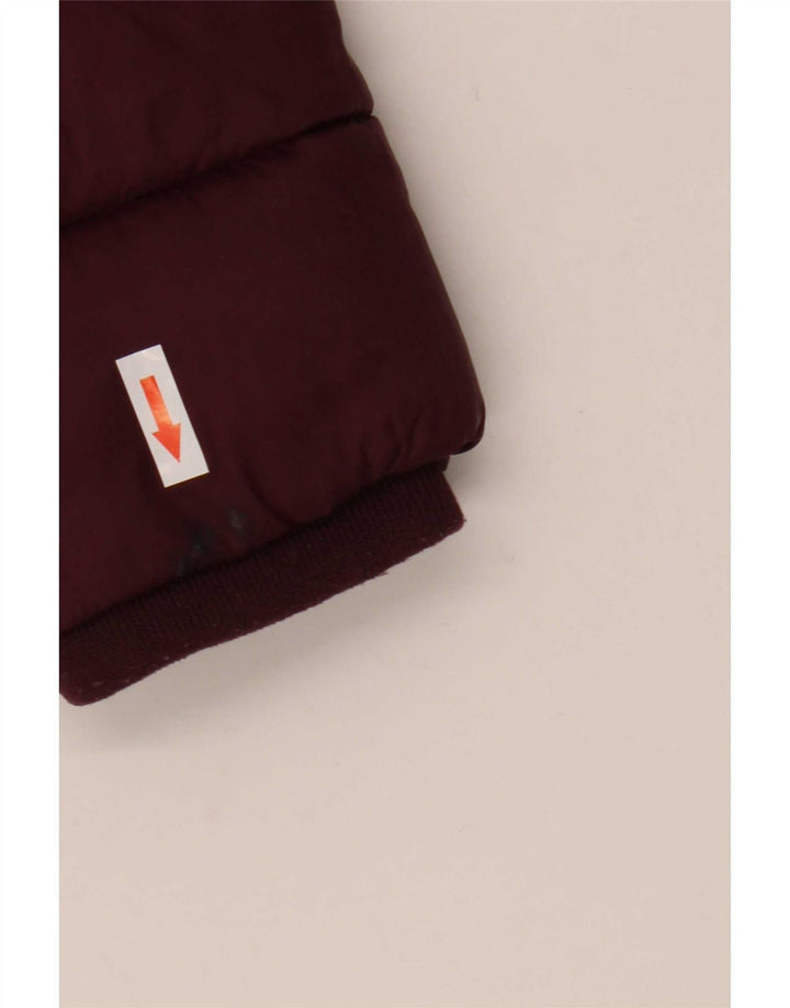 Monsoon Chaqueta acolchada para mujer ES 40 XL Nailon burdeos