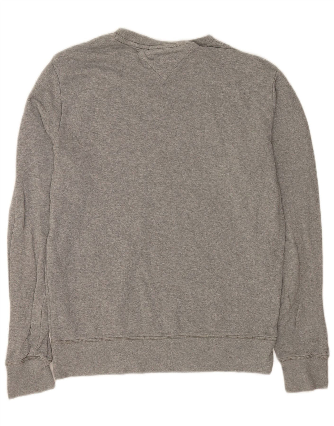 Tommy Hilfiger Hombre Vintage Fit Sudadera Jumper Gris Medio Moteado