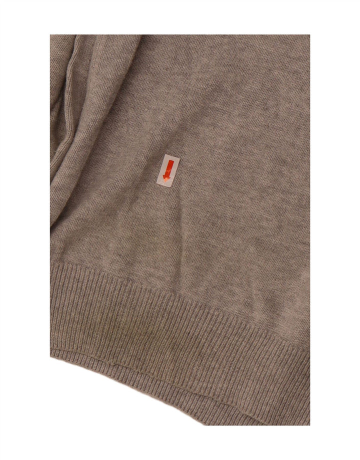 Marks & Spencer - Jersey con cuello en V para hombre, talla 2XL, algodón gris