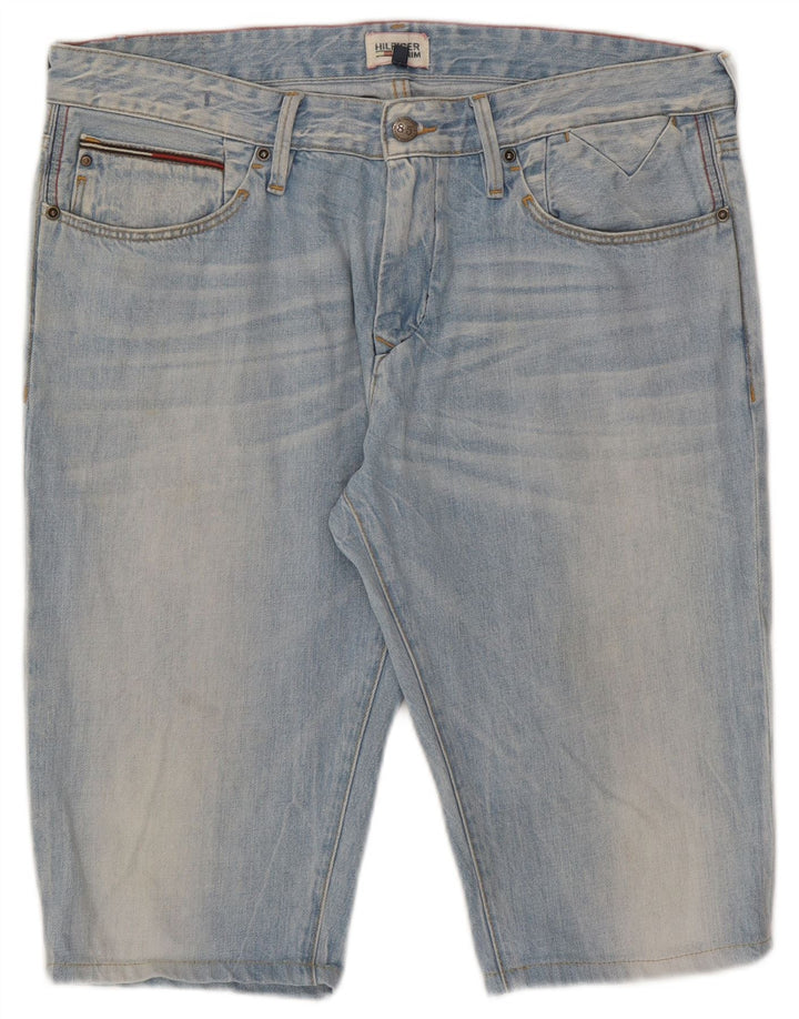 Tommy Hilfiger Pantalones cortos de mezclilla para hombre W36 Azul grande