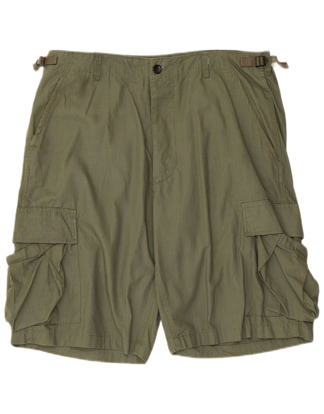 Pantalones cortos tipo cargo para hombre Mil-Tec XL W38 Algodón verde