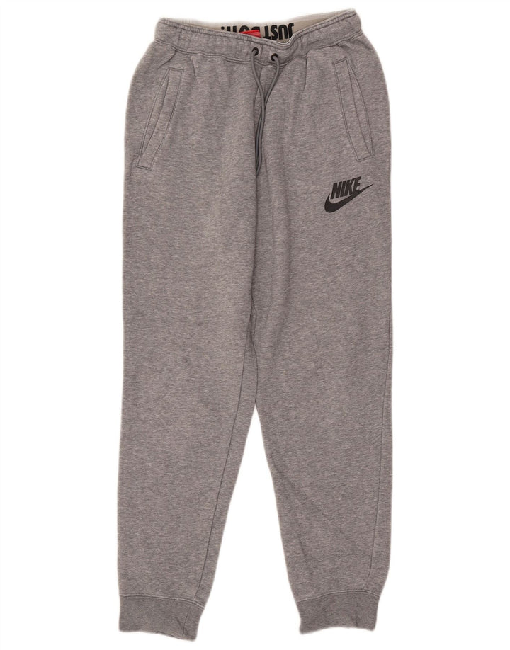 Nike Pantalones de Chándal para Hombre Joggers Small Gris Algodón