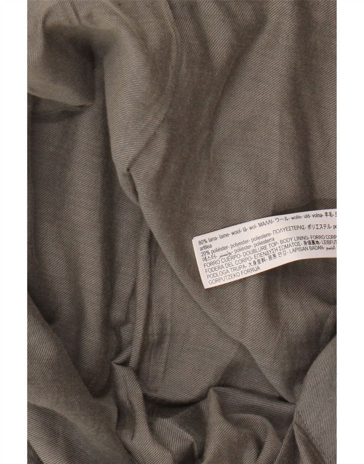 Massimo Dutti Chaqueta Blazer de 2 Botones para Hombre EU 52 Large Lana Marrón