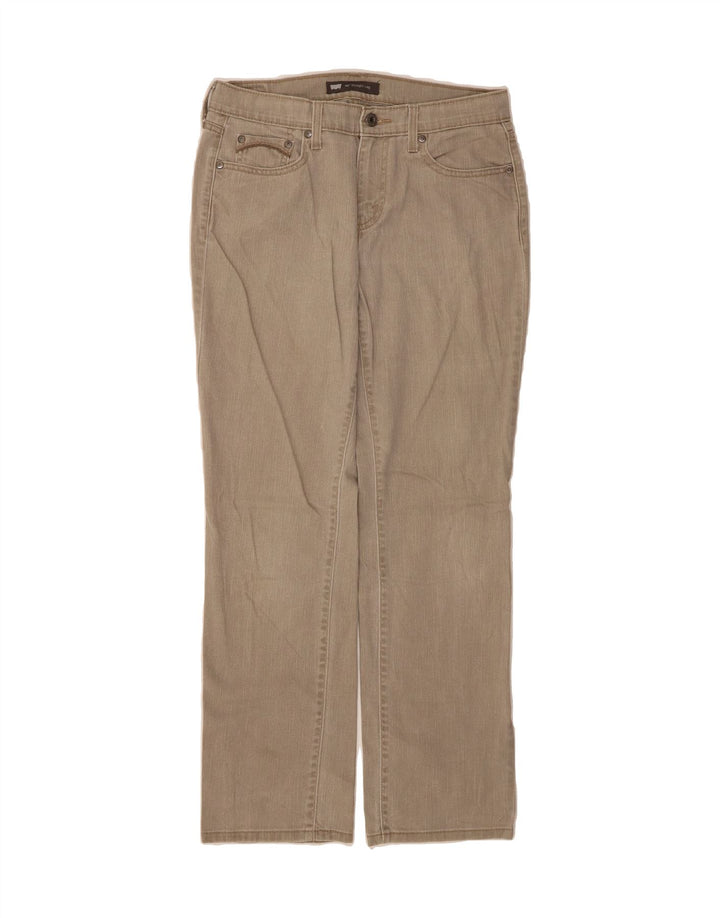 LEVI'S Womens Straight Jeans US 8 Medium W30 L30 Grey Cotton Vintage Levi's and Second-Hand Levi's from Messina Hembry 