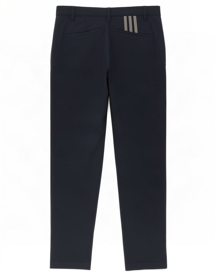 Pantalón Chino Slim Adidas Hombre W36 L30 Azul Marino Poliéster
