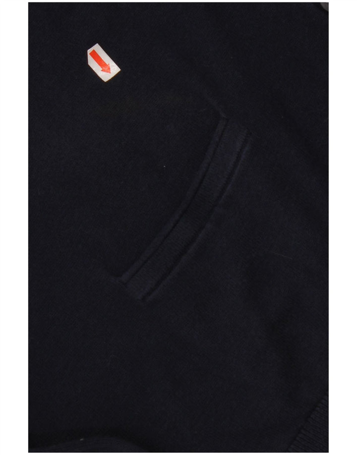 TOMMY HILFIGER Suéter Cárdigan para Mujer UK 40 XL Algodón Azul Marino
